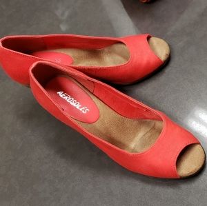 Aerosoles wedge shoes.
